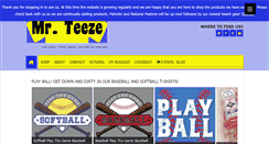 Desktop Screenshot of mrteeze.com